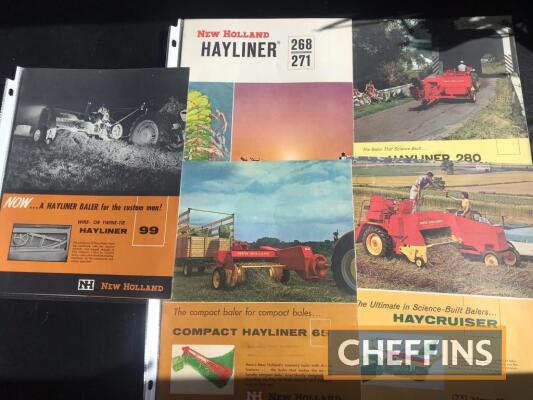 New Holland baler brochures, to include Hay Cruiser (5)