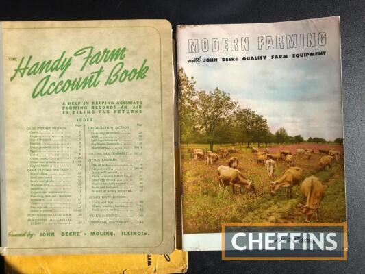 John Deere Modern Farming Tractor and Farm Equipment Brochure 1954 Edition