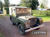 1949 LAND-ROVER Series I petrol CAR Reg. No. MKJ 190 Chassis No. R06104974 Engine No. 06105115 According to documents in the history file, MKJ 190 was despatched new on 5th December 1949 to Barrets Ltd, Canterbury, Kent and was first registered on 12th of - 3