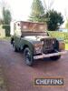 1949 LAND-ROVER Series I petrol CAR Reg. No. MKJ 190 Chassis No. R06104974 Engine No. 06105115 According to documents in the history file, MKJ 190 was despatched new on 5th December 1949 to Barrets Ltd, Canterbury, Kent and was first registered on 12th of - 5