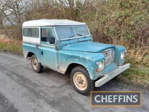 1981 2286cc 88ins LAND-ROVER Series III diesel CAR Reg. No. CEY 641X Chassis No. SALLBAAG1AA140010 Ex-Hatley Park, Sandy, Bedfordshire and with a recorded 99,725 miles. The 4cylinder diesel 'Landy' was running and driving on inspection and is presented in