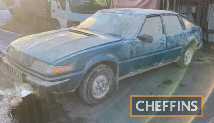 1978 2597cc ROVER SD1 5door hatchback petrol CAR Reg. No. CMJ 760T Chassis No. RRWMU7AA0+65364 The vendor states that this is a single owner car that has only done 56,000 miles from new and around 10,000 miles on a reconditioned engine. Stated to be runni