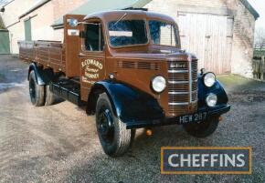 1942 BEDFORD O Type petrol Dropside LORRY Reg. No. HEW 287 Chassis No. 74930 An ex-Government Forces vehicle, that was converted to civilian use in 1950 by Murkett's of Huntingdon (Vauxhall Bedford dealers). A Scotney's of St. Ives dropside body was fitte