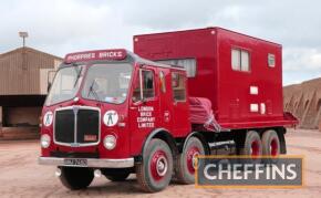 1965 AEC Mammoth Major Flatbed diesel LORRY Reg. No. AMJ 745C Chassis No. 3G8RAS3587 This AEC was a working lorry for 22 years for the London Brick Company, before being converted into a driver training vehicle, hence the crew cab, and is believed to be t