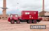 1965 AEC Mammoth Major Flatbed diesel LORRY Reg. No. AMJ 745C Chassis No. 3G8RAS3587 This AEC was a working lorry for 22 years for the London Brick Company, before being converted into a driver training vehicle, hence the crew cab, and is believed to be t - 3