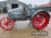 1919 INTERNATIONAL 8-16 Junior 4cylinder petrol/paraffin TRACTOR Serial No. H3407 A well-presented example, that has steel wheels all round with rear strakes, road bands and a side belt pulley. A video of the tractor running can be seen on our online cata - 4