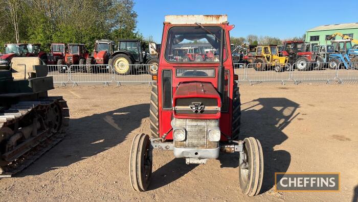 1978 MASSEY FERGUSON 135 3cylinder diesel TRACTOR (622 Hours) Reg. No. XRY 359S Serial No. 482212 This extremely low houred tractor was purchased by the current owner in July 2013, where it has been in dry storage ever since. Originally purchased by Stan