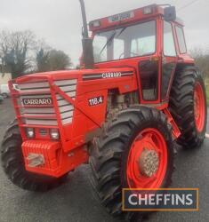 1982 CARRARO 188.4 6cylinder diesel TRACTOR Originally ordered in 1982 by a Northern Irish tractor dealer, this tractor arrived 6 months late for the customer, so the dealer ended up keeping the tractor for their own use. It's stated to be the only 6cylin