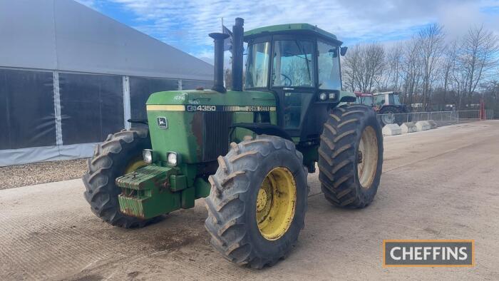 John Deere 4350 4wd Tractor Ser. No. 568105