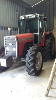 Massey Ferguson 699 4wd Tractor c/w French V5 Low hours