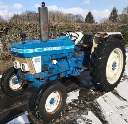 1983 Ford 4610 2wd Tractor Ser. No. B425838