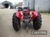 1959 FERGUSON FE-35 4cylinder diesel TRACTOR Reg. No. 259 UYG Serial No. SDM126988 Fitted with plough light, drawbar, PTO guard and toplink on 12.4-28 rear and 6.00-16 front wheels and tyres - 6