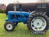 1964 FORDSON Super Major 4cylinder diesel TRACTOR Reg. No. 886 UDE Serial No. C974443 A New Performance example appearing to have been subject to an older restoration