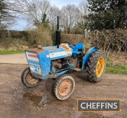 1970 FORD 3000 3cylinder diesel TRACTOR Serial No. B895551 Described by the vendor as being in straight original condition with Goodyear Suregrip tyres on the rear