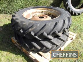 Pr. Massey Ferguson drill wheels with Goodyear 12.4x28 tyres