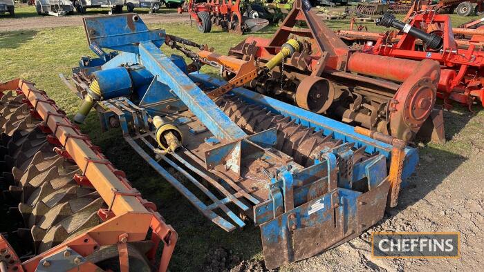 Rabe MKE 400 4m Power Harrow c/w linkage for drill