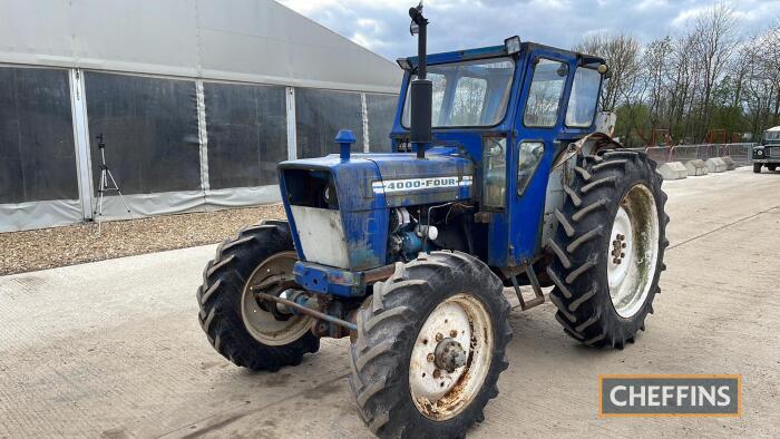 Ford County 4000 4wd Tractor Ser. No. 926616