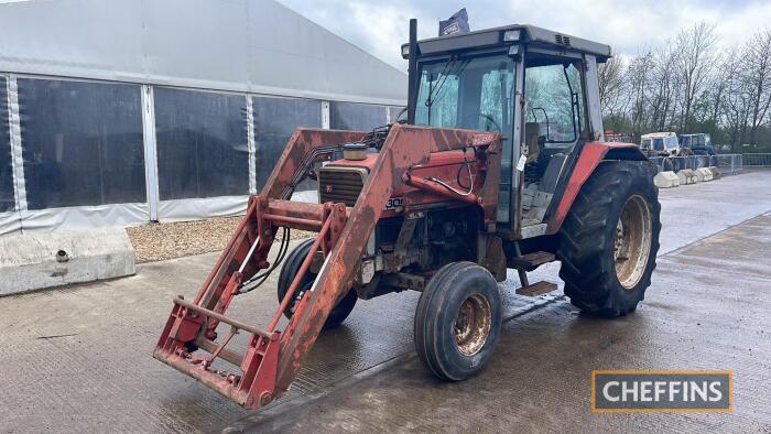 Massey Ferguson 3060 2wd Tractor c/w MX Loader, euro 8 headstock, NO V5