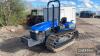 2003 New Holland TK95M Crawler Tractor c/w 95hp, Iveco engine, steering 0-matic, single lever, 3 spool valves, 3 point linkage to 3.75 tons, drawbar, front suspension, front weight carrier, wide heavy duty lubricated track pins, tracks 450mm width, one o