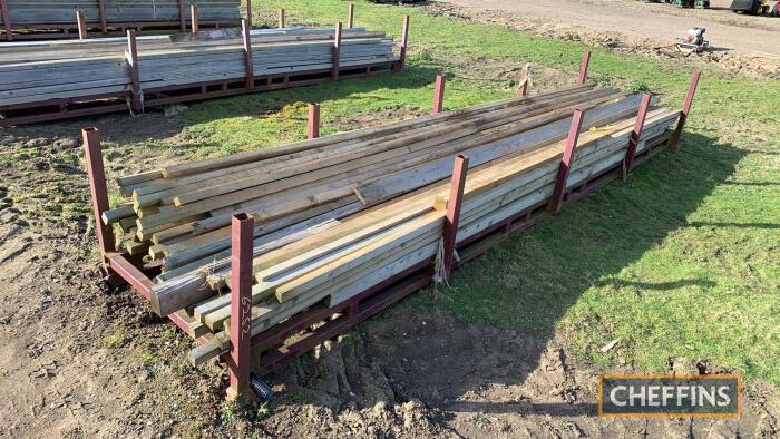 Qty of Timber with Stillage UNRESERVED LOT