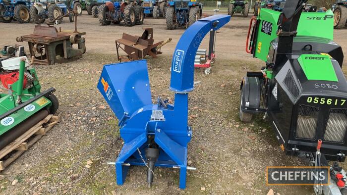 Tree Shredder Attachment for compact tractor