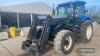 2006 New Holland TS115A Tractor c/w Electro Command, cab suspension, 40kph, 480/70x38 & 420/70x24, Quicke Q46 loader, 4 DSV, air con, PUH Reg. No. HX06 HVF