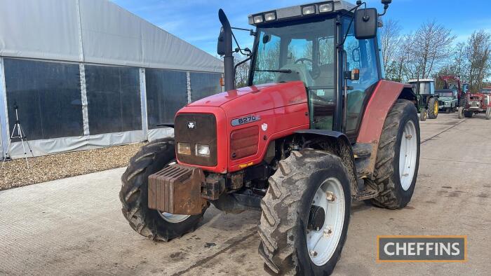 2001 Massey Ferguson 6270 4wd Tractor c/w air con UNRESERVED LOT