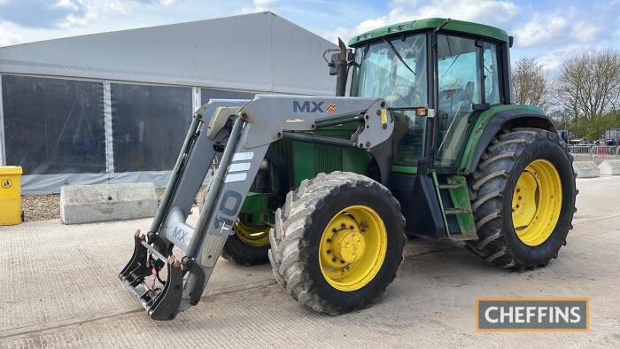 John Deere 6900 4wd Tractor c/w Chilton 120 loader Reg. No. N763 BKH