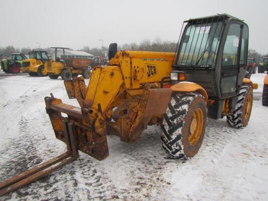 JCB 532-120 Turbo Telescopic Telehandler c/w Power Shift WLI, Air Con, Forks Ser. No. SLP53200VE0770509