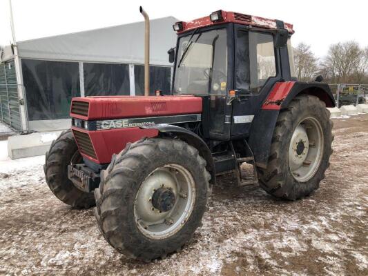 Case International 1056 4wd Tractor c/w V5 Reg. No. J175 LAF