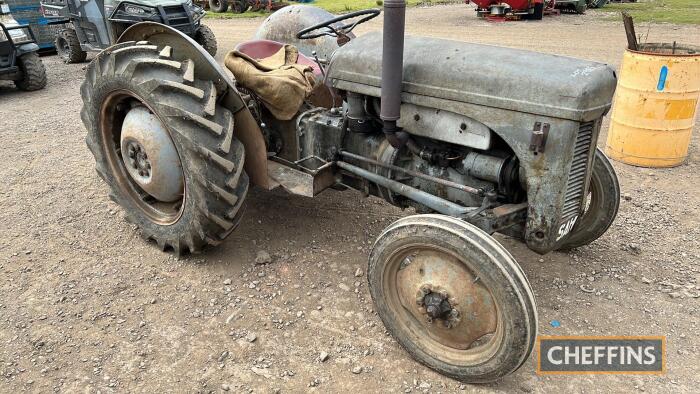 1955 FERGUSON TED-20 TRACTOR Complete with original transport box and pick-up hitch