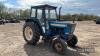 FORD 7000 4cylinder diesel TRACTOR Serial No. A253356 Fitted with Hara cab, Dual Power, turbo, Load Monitor, original double acting spool valve and showing 8,059 hours