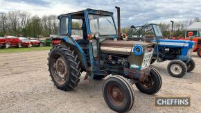 1972 FORD 7000 4cylinder diesel TRACTOR Serial No. B193388 Fitted with Load Monitor, 2 double spool active valves, servo, turbo and Hara cab