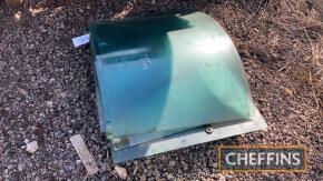 Qty John Deere SG2 cab glass, including windscreens and side windows