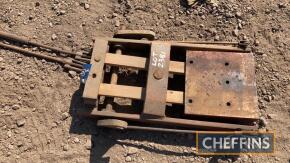 International pick-up hitch and drawbar