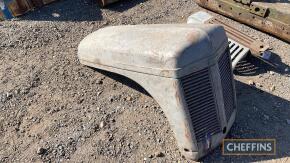 Grey Ferguson tractor bonnet