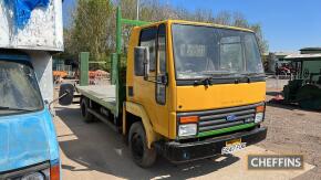 Ford D813 Cargo 7.5ton beavertail diesel lorry Reg. No. E247 FOO