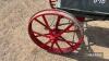 1919 INTERNATIONAL 8-16 Junior 4cylinder petrol/paraffin TRACTOR Serial No. H3407 A well-presented example, that has steel wheels all round with rear strakes, road bands and a side belt pulley. A video of the tractor running can be seen on our online cata - 25