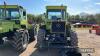 1988 MERCEDES-BENZ MB-Trac 1000 6cylinder diesel TRACTOR Reg. No. E224 JDX Serial No. WDB4411620W145164 An ex-sprayer tractor, that was previously fitted with an Alison 24m unit, but removed in 2009. The vendor reports the cab was totally de-rusted and re - 19