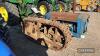 ROADLESS J17 Major 4cylinder diesel CRAWLER TRACTOR Stated to be in working order