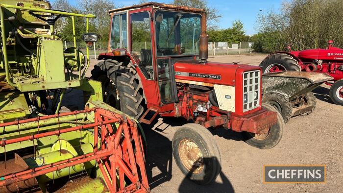 INTERNATIONAL 574 4cylinder TRACTOR This ex-small Lincolnshire farm tractor is fitted with torque amplifier and is stated to be in original condition