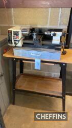 Axminster white micro lathe