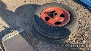 Fordson Major front wheels and tyres