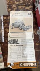 Oliver 535 and 545 combine harvester sales leaflets (2)