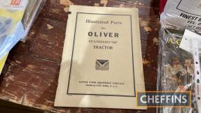 Oliver 80 Standard illustrated parts book, c.1939