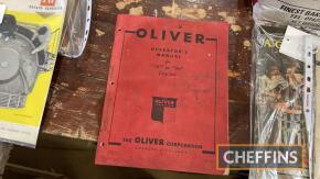 Oliver 90 and 99 tractor operators manual, c.1949