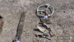 Massey Ferguson wheel and pick up hitch parts