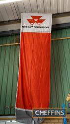 Massey Ferguson advertising banner, 12ft long