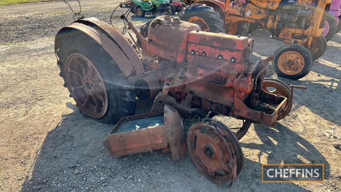 CASE petrol/paraffin TRACTOR For spares or repair