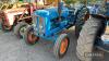 1961 FORDSON Super Major 4cylinder diesel TRACTOR Reg. No. 454 YUC Serial No. 5303713 Older restoration, good hydraulics - 3